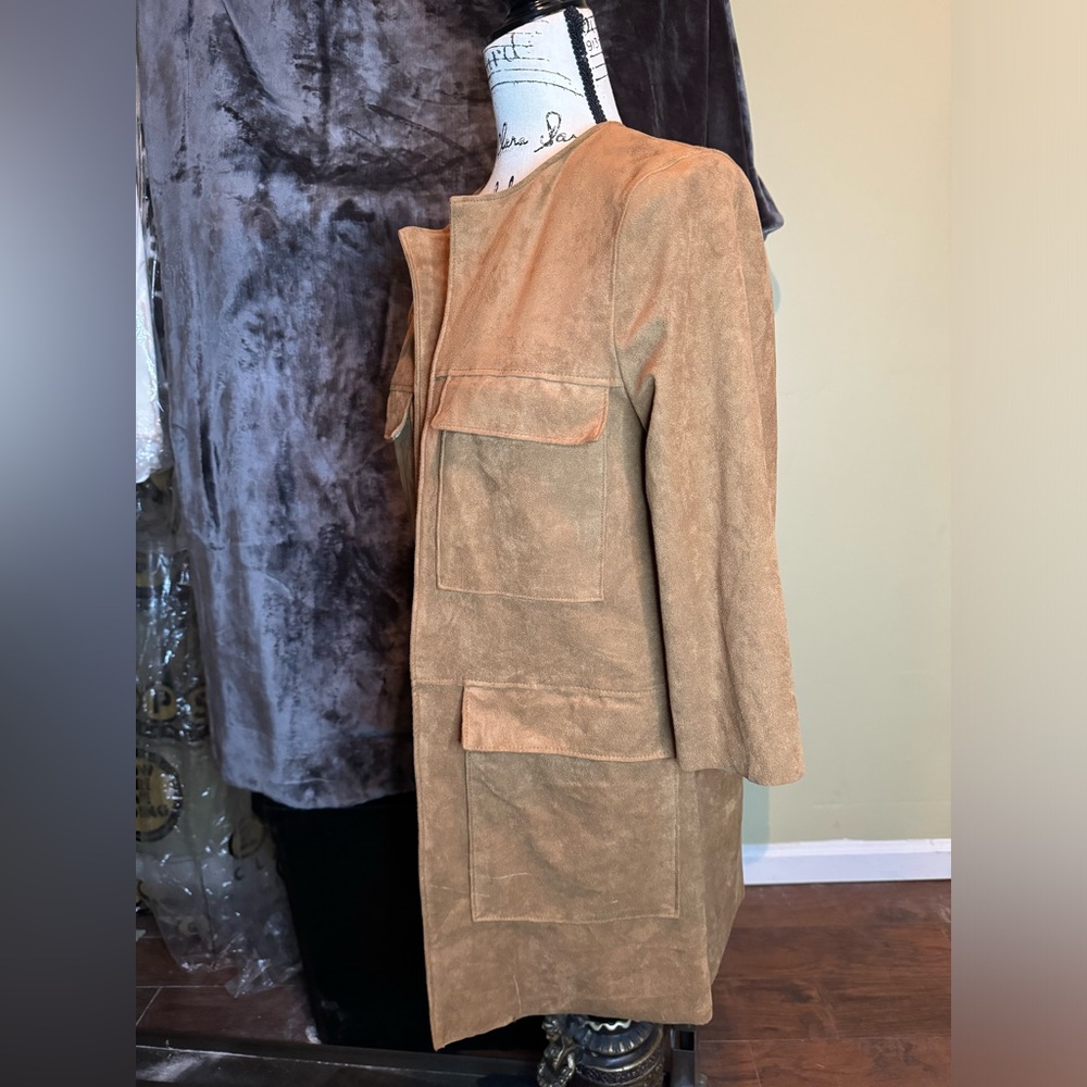 Women’s H&M Size 6 Polyester Brown/Tan Autumn Season Style